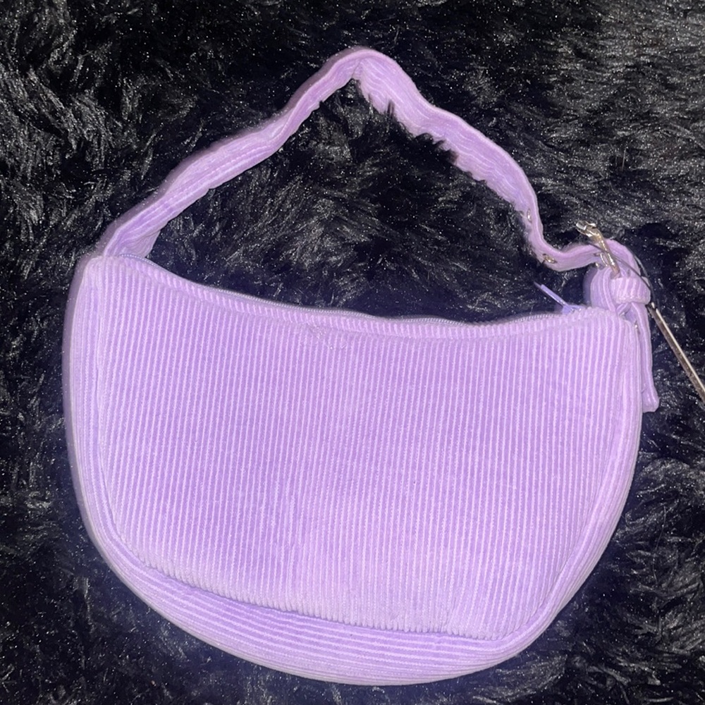 Lolita jade brand new purple corduroy purse
